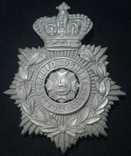 The Bedfordshire Regiment Helmet Plate