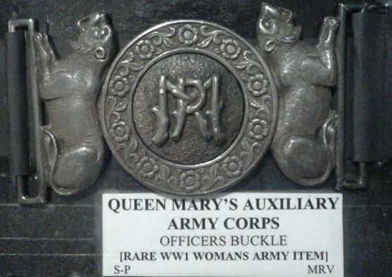 The Queen Mary's Auxiliary Army Corps. Waist Belt Clasp