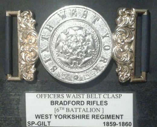 The West Yorkshire Regiment. Waist Belt Clasp