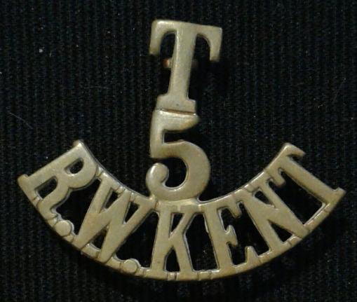 The Royal West Kent Regiment Shoulder Title