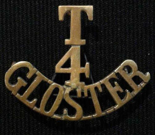 The Gloucestershire Regt Territorial Bttn Shoulder Title