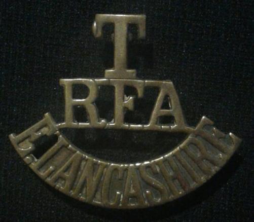 Royal Field Artillery Territorial Bttn Shoulder Title