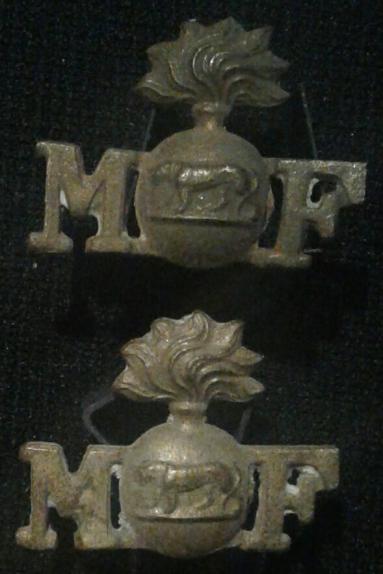 The Royal Munster Fusiliers Shoulder Title