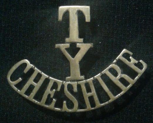 The Cheshire Yeomanry (Duke of Chesters Own) Shoulder Title
