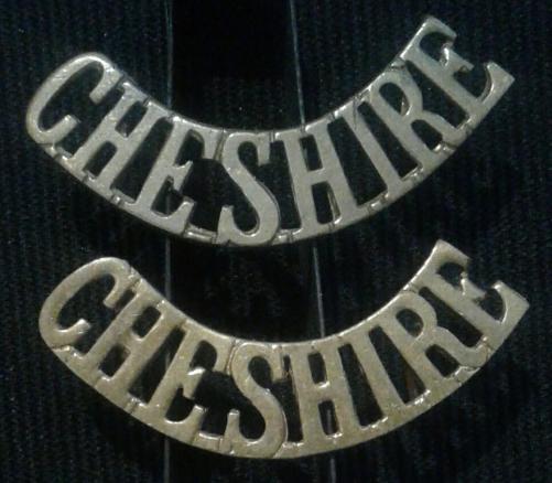 The Cheshire Regiment, Shoulder Title