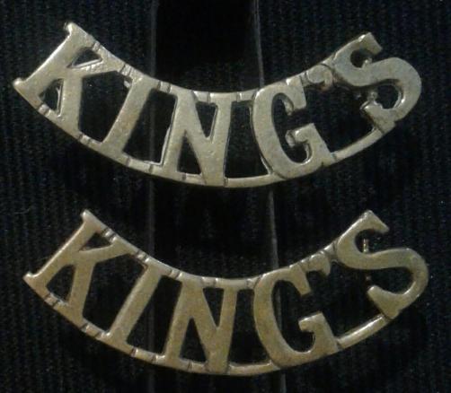 The King's Liverpool Regt Shoulder Title