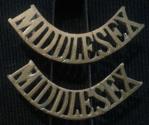 The Middlesex Regiment , Shoulder Title