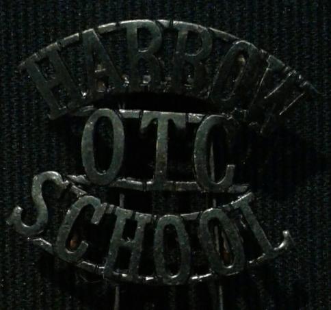 Harrow School OTC Shoulder Title