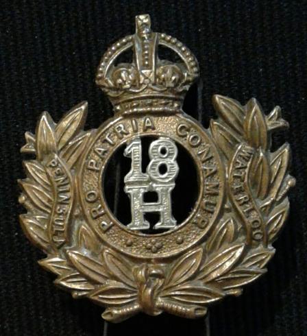 The 18th (Queen Mary's Own) Royal Hussars