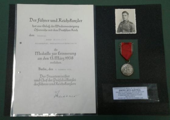 WW2 German Documented Medal