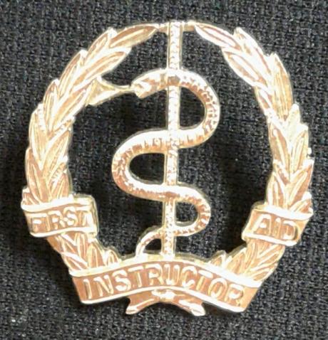 First Aid Instructor (Non-RAMC)