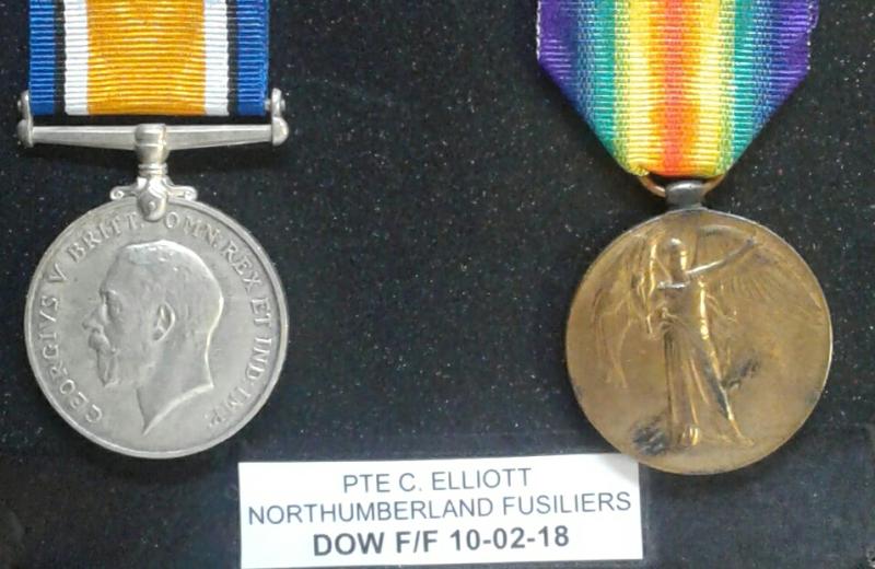 WW1 CASUALTY PAIR D.O.W.