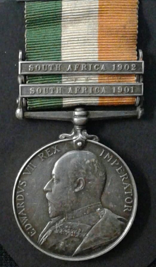 KINGS SOUTH AFRICA MEDAL 1901