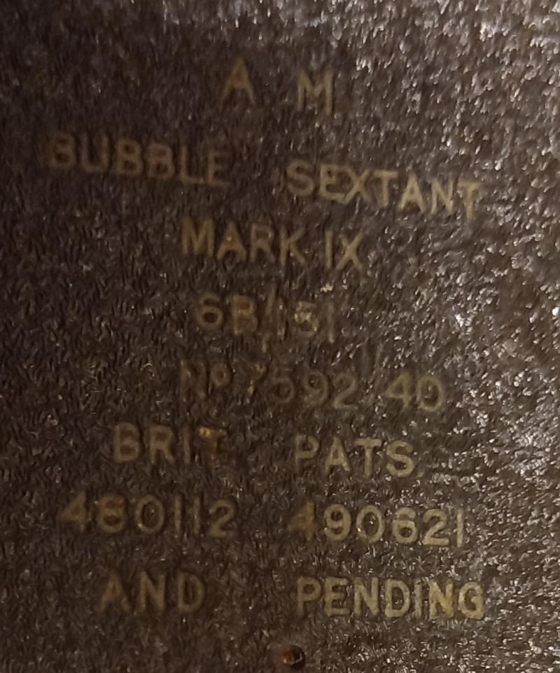 WW2 RAF Bubble Sextant
