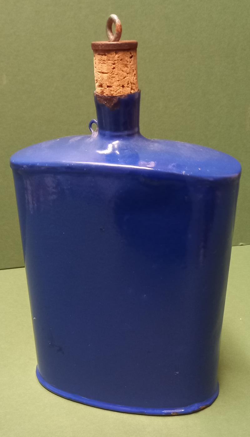 RAF Type Blue Enamel Water Bottle