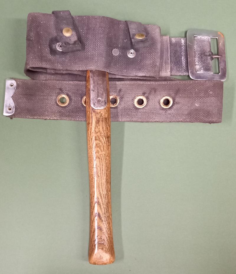 WW2 British Fireman's Belt & Axe