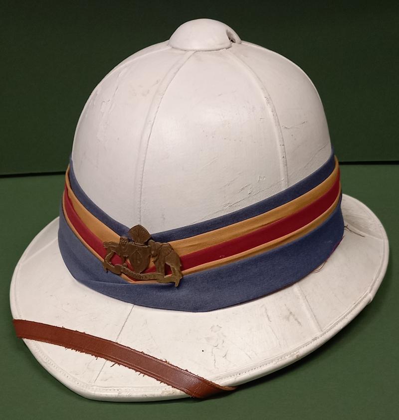 CEREMONIAL PITH  HELMET