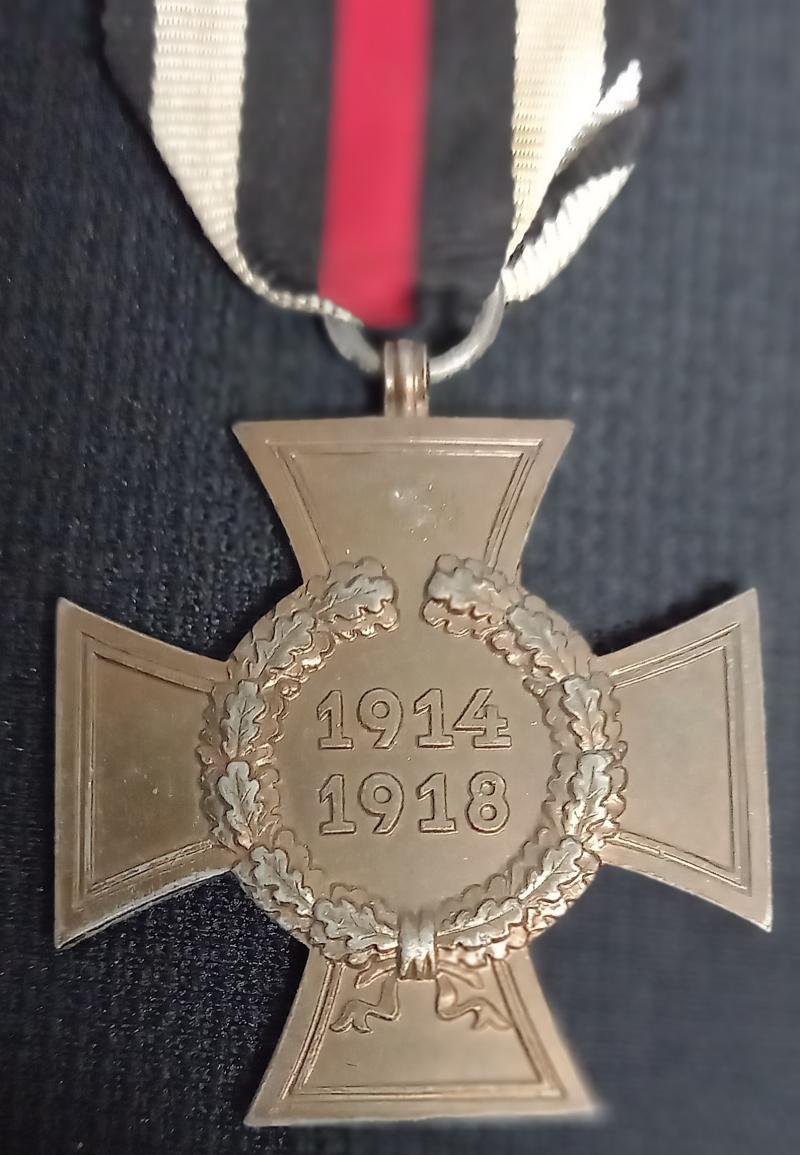 GERMAN:HONOUR CROSS WW1