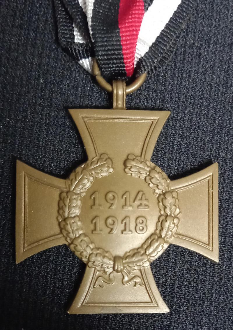 GERMAN:HONOUR CROSS WW1