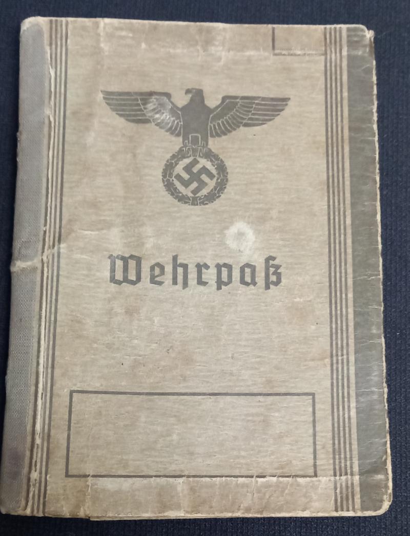 NAZI WEHRPASS TO