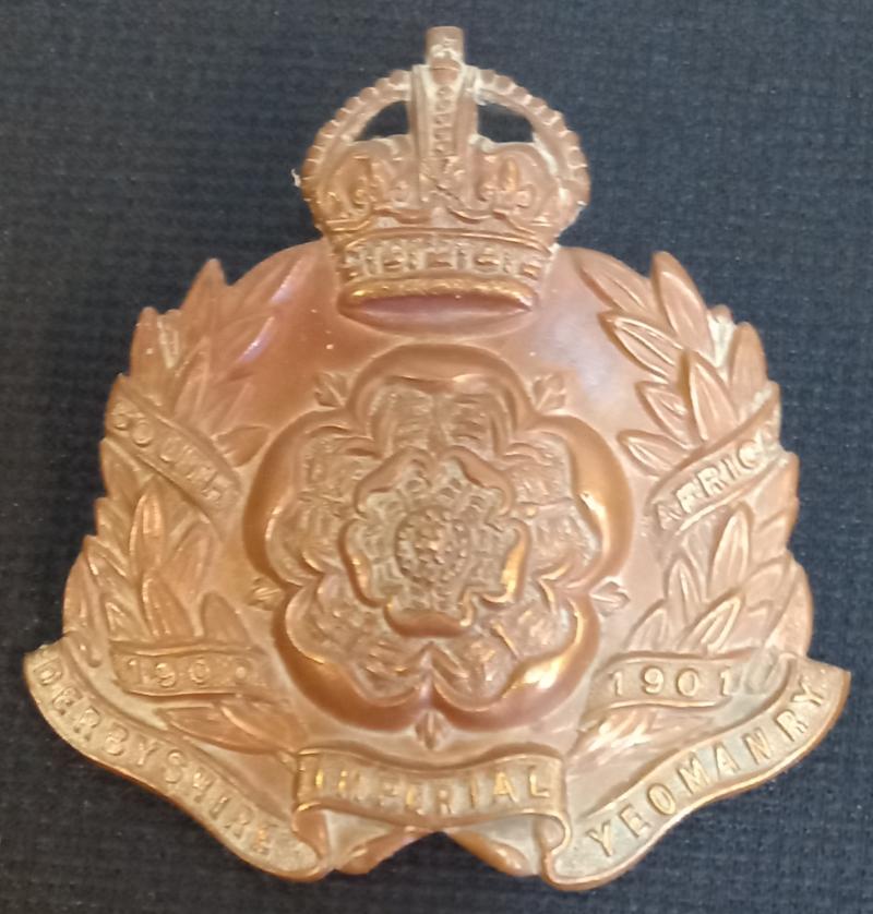 DERBYSHIRE IMPERIAL YEOMANRY
