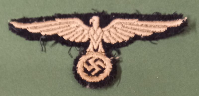 WW2 GERMAN BAHNSCHUTZ-POLIZEI EAGLE