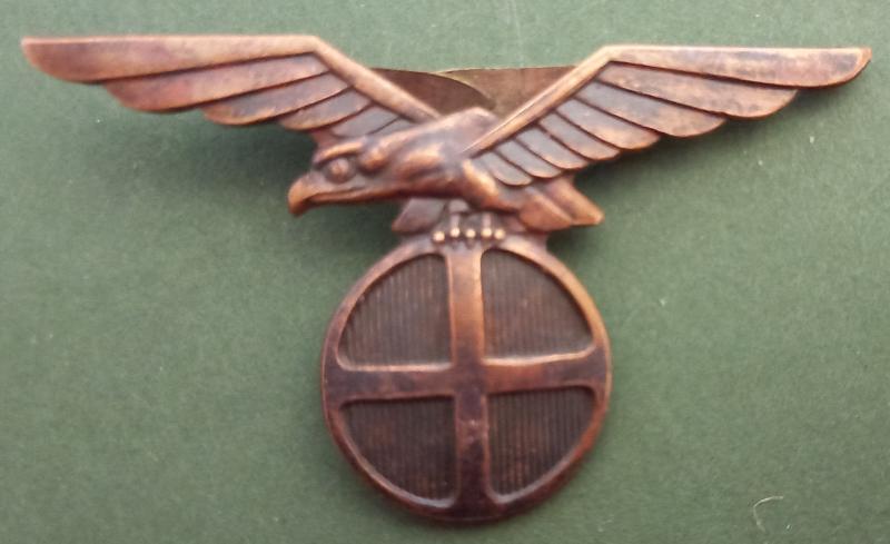 WW2 NORWEGIAN NAZI MOVEMENT CAP EAGLE