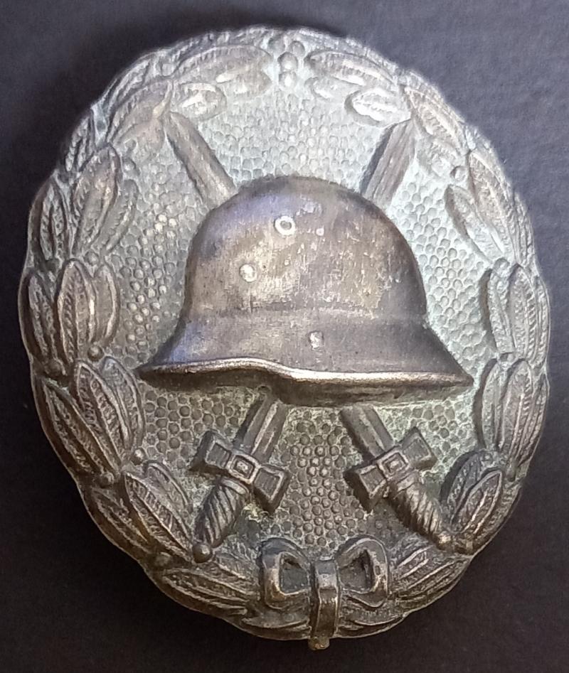 GERMAN: WW1 IMPERIAL SILVER WOUND BADGE