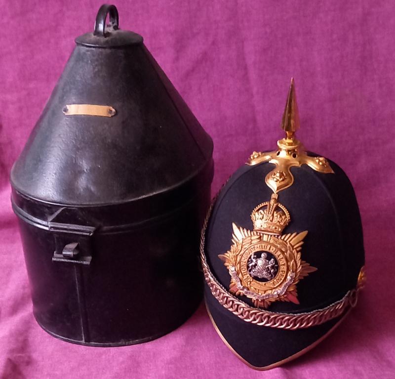 Officer’s Home Service Pattern Helmet circa 1901-14.