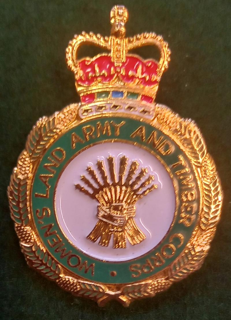 Womens Land Army and Timber Corps veterans badge