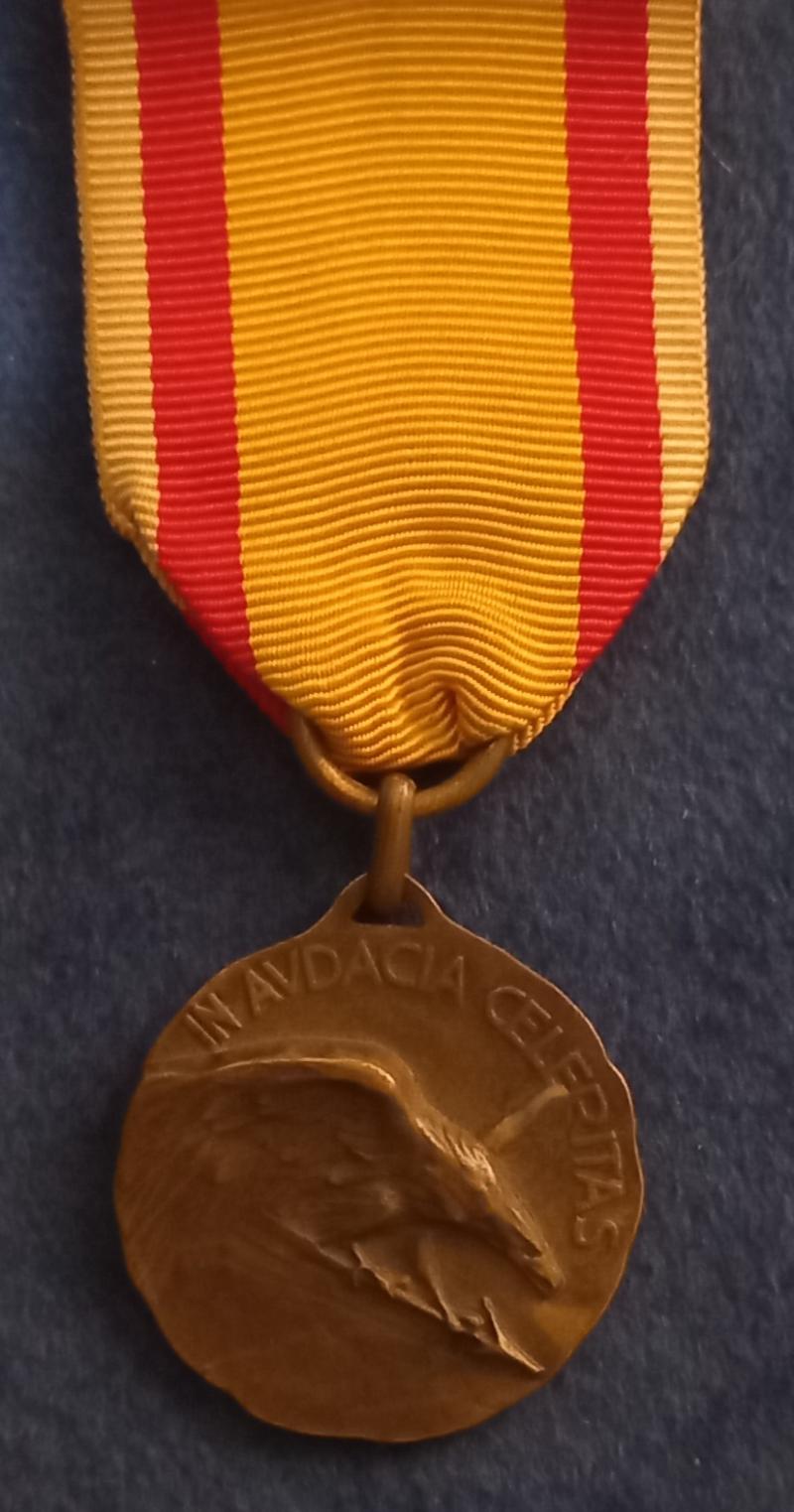 ITALIAN MEDAL FOR THE RAPID ARMY CORPS