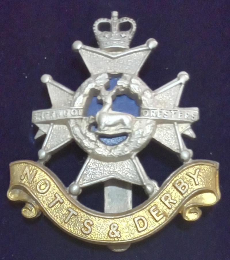 NOTTINGHAMSHIRE & DERBYSHIRE REGIMENT