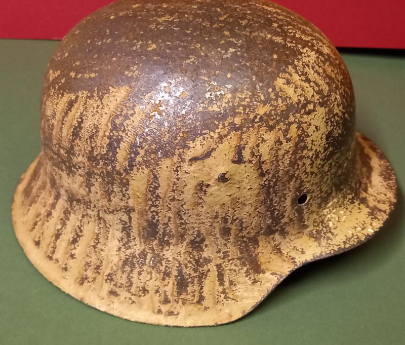 WW2 GERMAN HELMET SHELL.