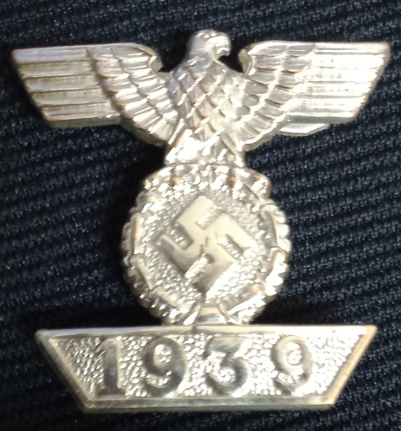 WW2 GERMAN 1939 BAR TO IRON CROSS 2ND CLASS