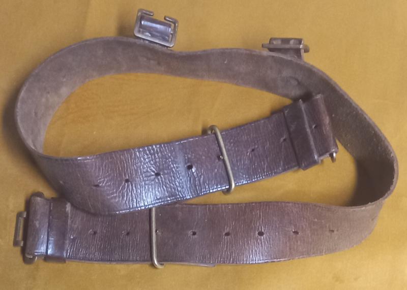 British 1914 Pattern Leather Equipment Belt