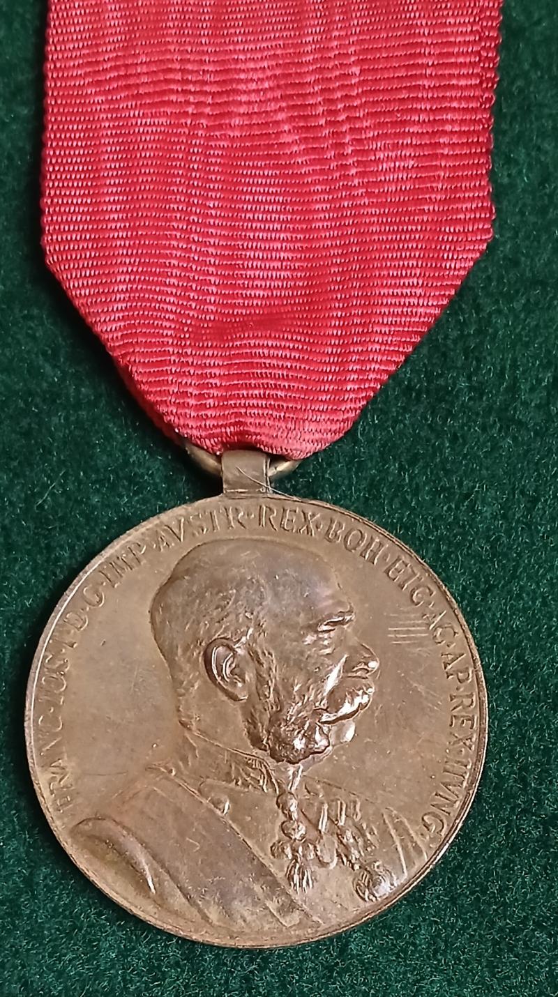 AUSTRIAN;  FRANZ JOSEPH 1. 1895 JUBILEE MEDAL