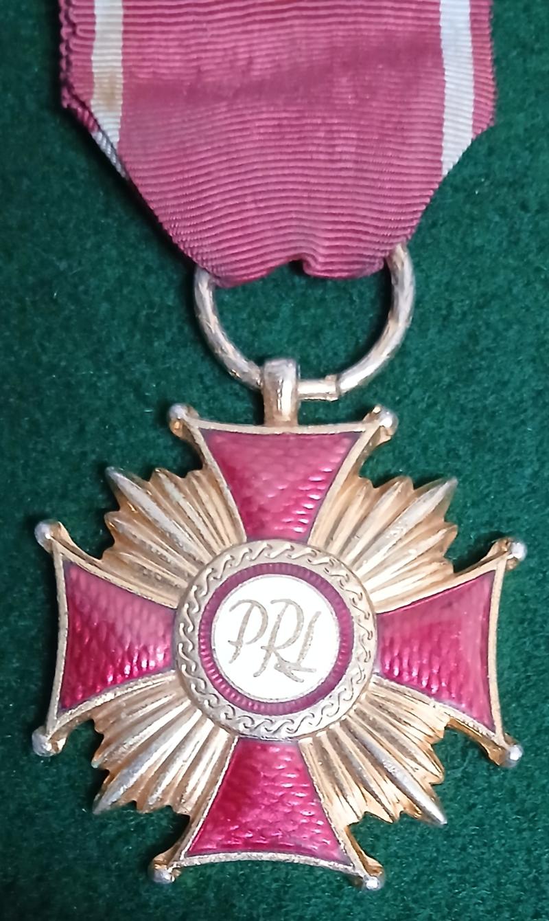 POLISH CROSS OF MERIT 1ST  CLASS