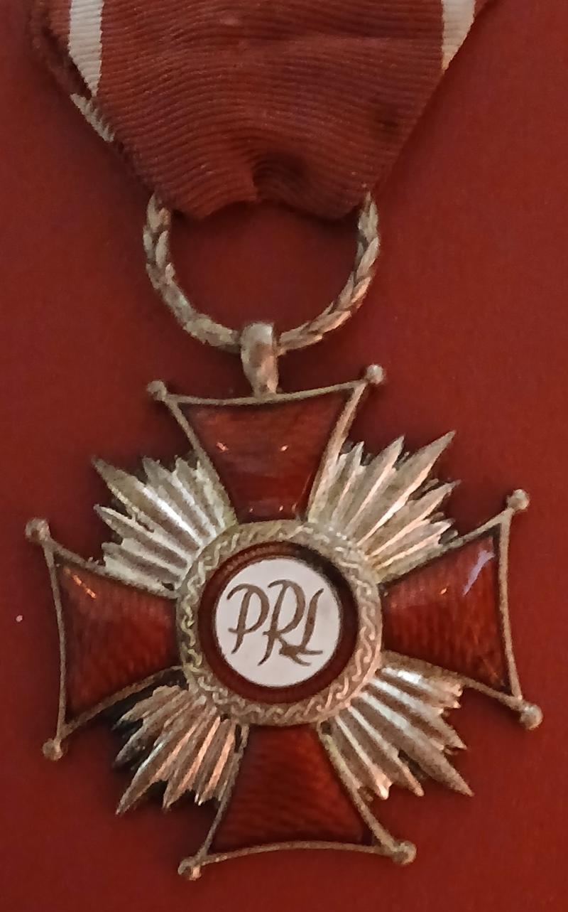 POLISH CROSS OF MERIT 2ND CLASS