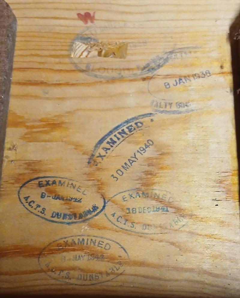 WW2 British RAF Type P8 Aircraft Compass.