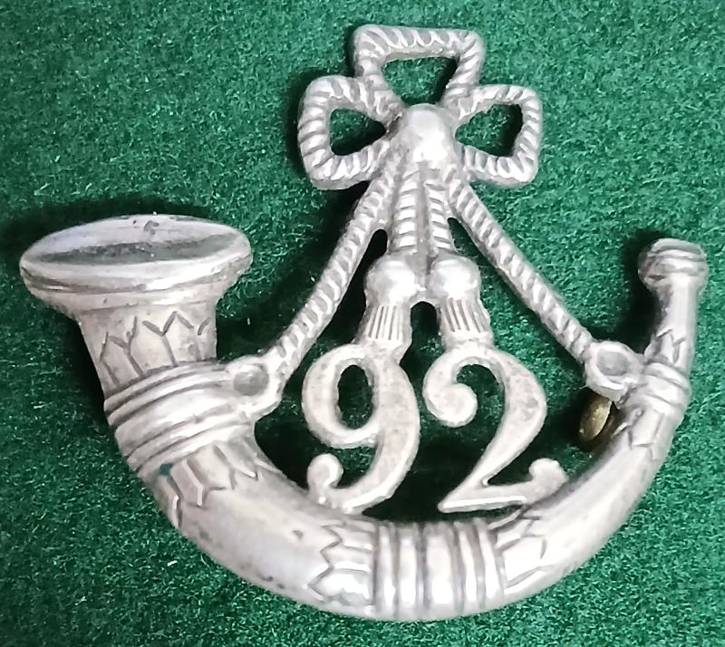 The 92nd Regiment of Foot (Donegal Light Infantry)