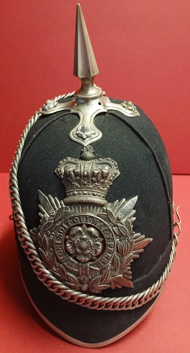HOME SERVICE BLUE CLOTH HELMET 1868-1881..