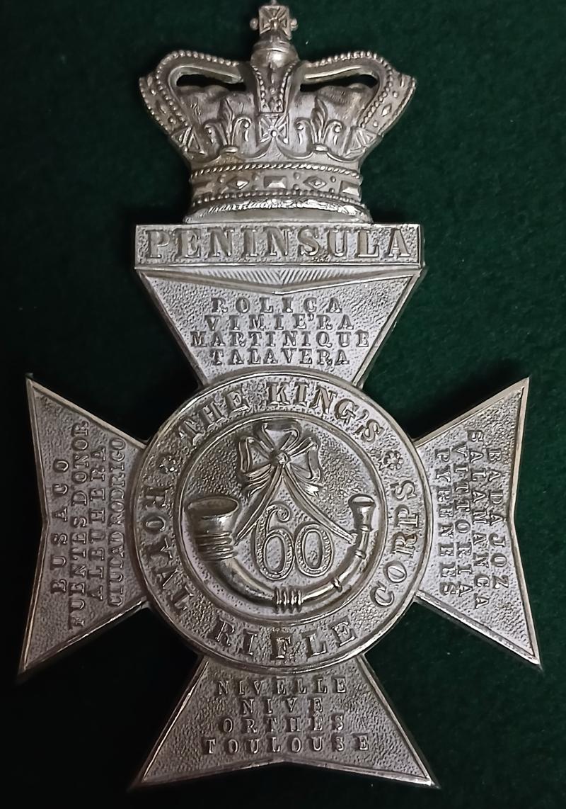 60th. REGIMENT OF FOOT (KING'S ROYAL RIFLE CORPS)