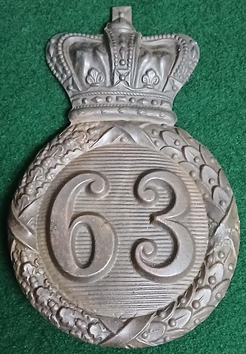 THE 63TH REGIMENT OF FOOT