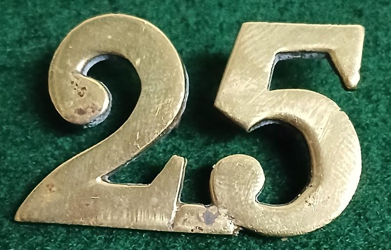 THE 25TH REGIMENT OF FOOT