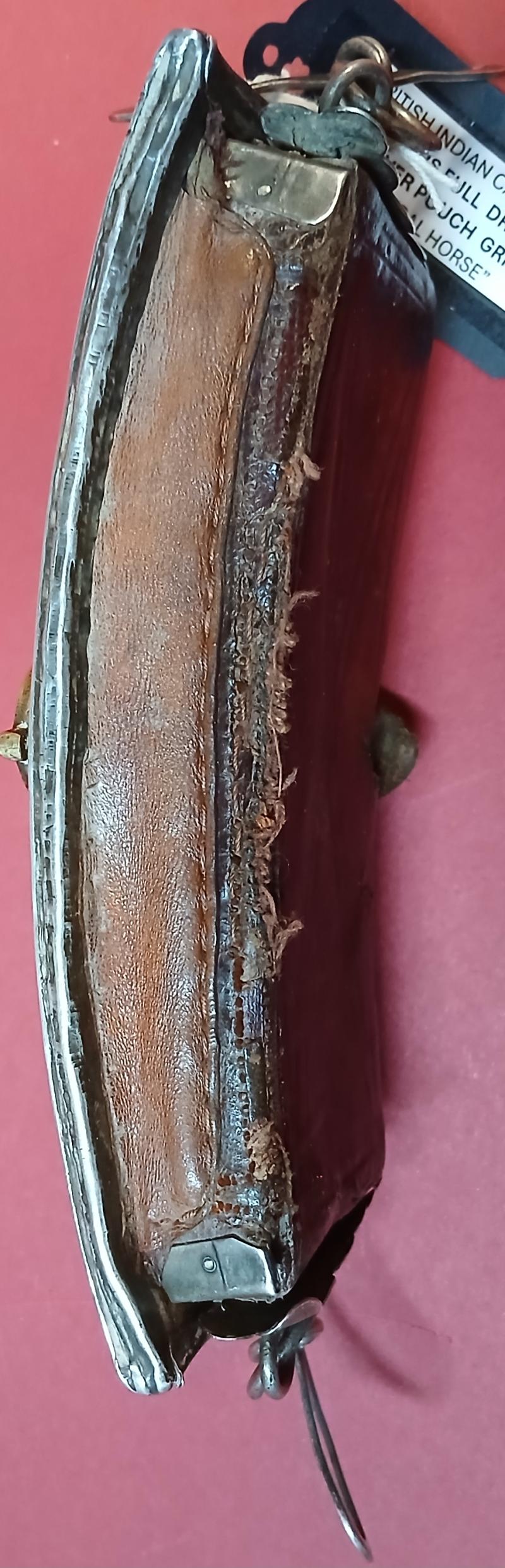 BRITISH INDIAN CAVALRY OFFICERS FULL DRESS POUCH