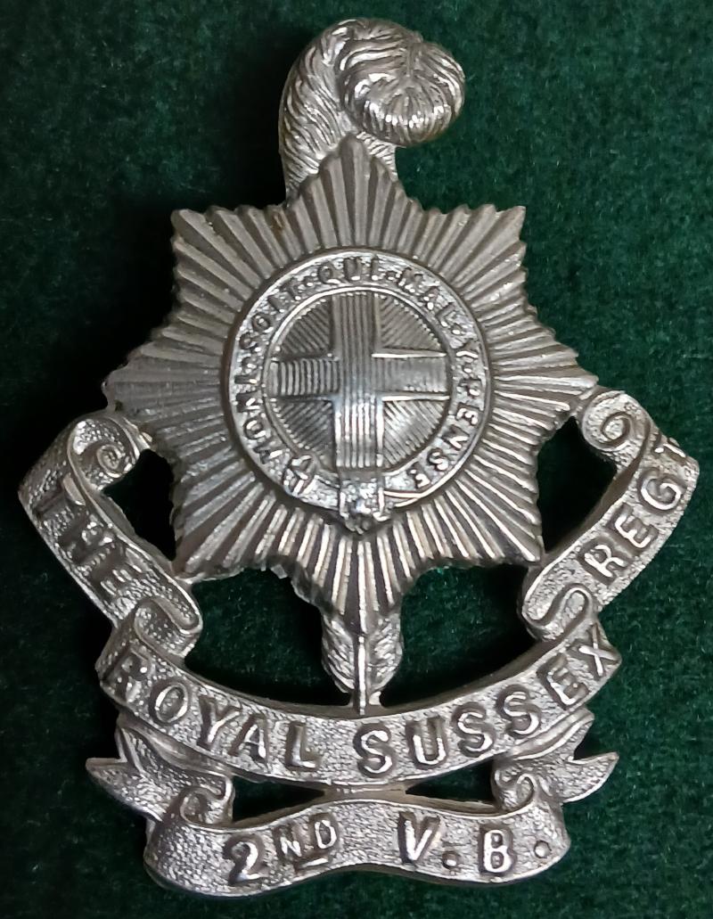 THE ROYAL SUSSEX REGIMENT 2ND VOLUNTEER BTTN