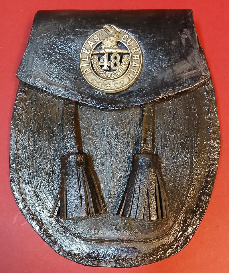 CANADIAN SCOTTISH REGIMENT SPORRAN .