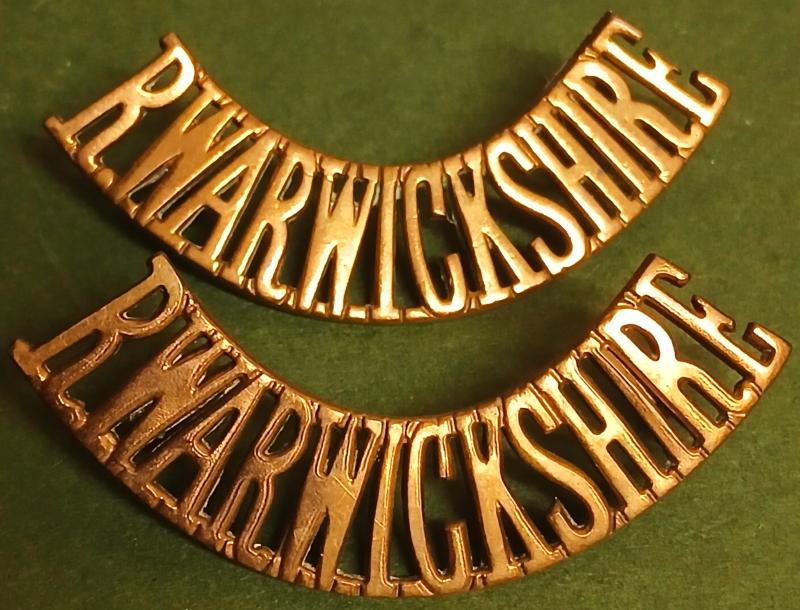 THE ROYAL WARWICKSHIRE REGIMENT