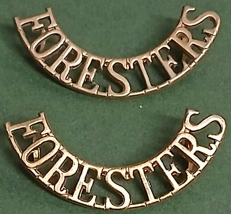 The Notts & Derby (Sherwood Foresters) Regiment