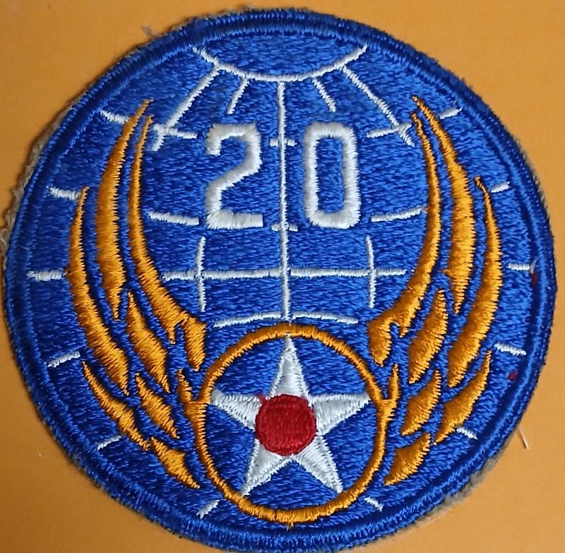 20TH UNITED STATES ARMY AIR FORCE